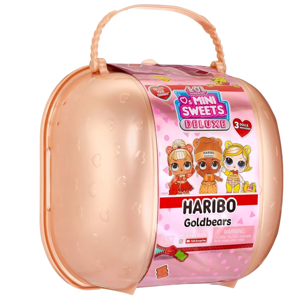 L.O.L. Surprise Loves Mini Sweets x HARIBO Goldbears Deluxe 3 Doll Collectible Set