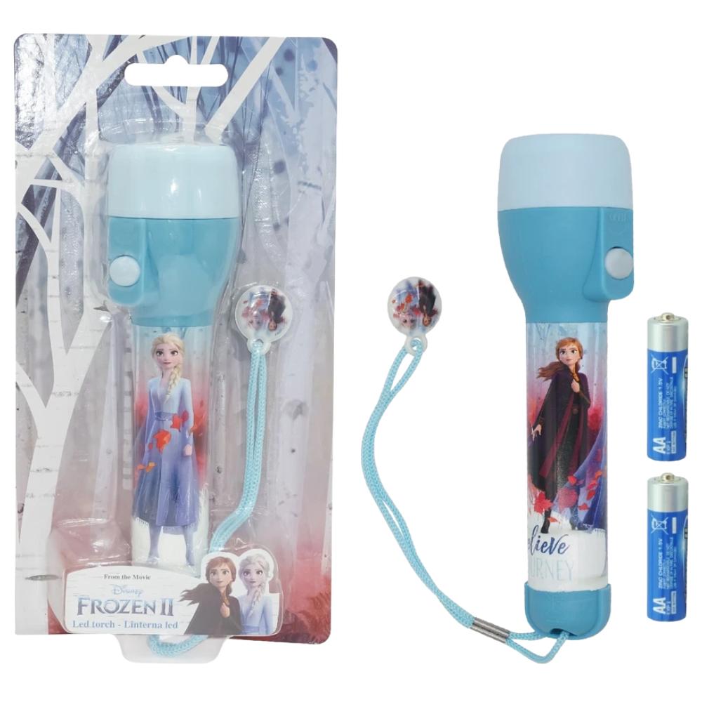 16cm Kids LED Flashlight Torch Long Range Searchlight