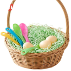 Kids Egg & Spoon Race Game Set 4 Pcs Outdoor Garden Sports Day Party Toy