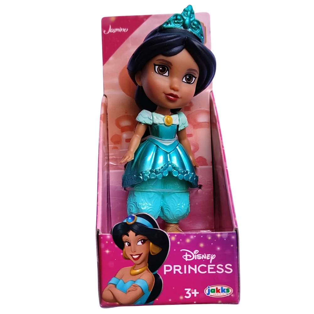 Disney Princess Mini Toddler Dolls 3" Poseable Figures Ariel Moana Elsa Anna & More
