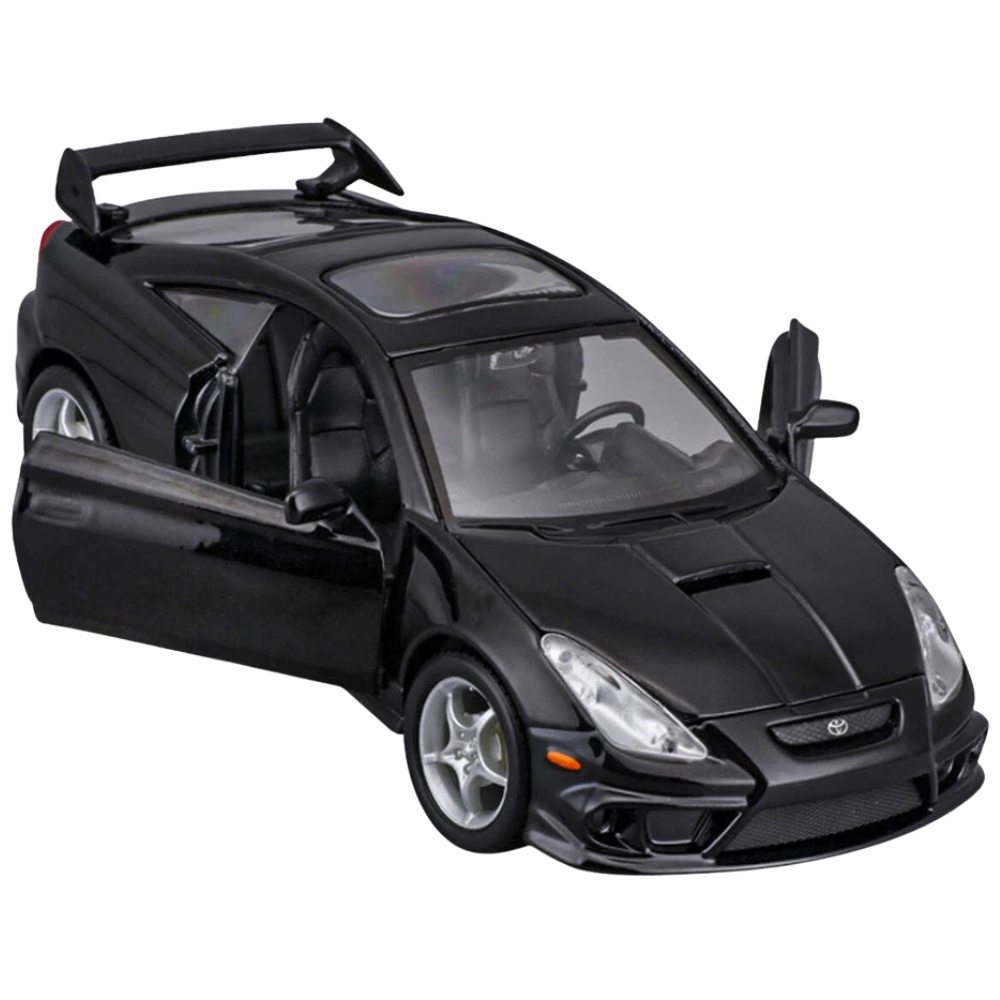 Maisto Toyota Celica GT-S 2004 1:24 Scale Black Die-Cast Model Car Collectible Toy Vehicle for Kids & Car Enthusiasts
