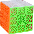 QiYi DNA 3x3 Speed Cube Puzzle Stickerless Smooth Magic Cube Toy for Kids Adults