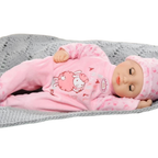 Baby Annabell Little Annabell Doll 36cm with Soft Body, Sleeping Eyes, Bottle, Hat and Romper