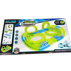 Remote Control Racing Track Set Rc Glow in the Dark 2 Player 78 Pcs Kids Toy Set