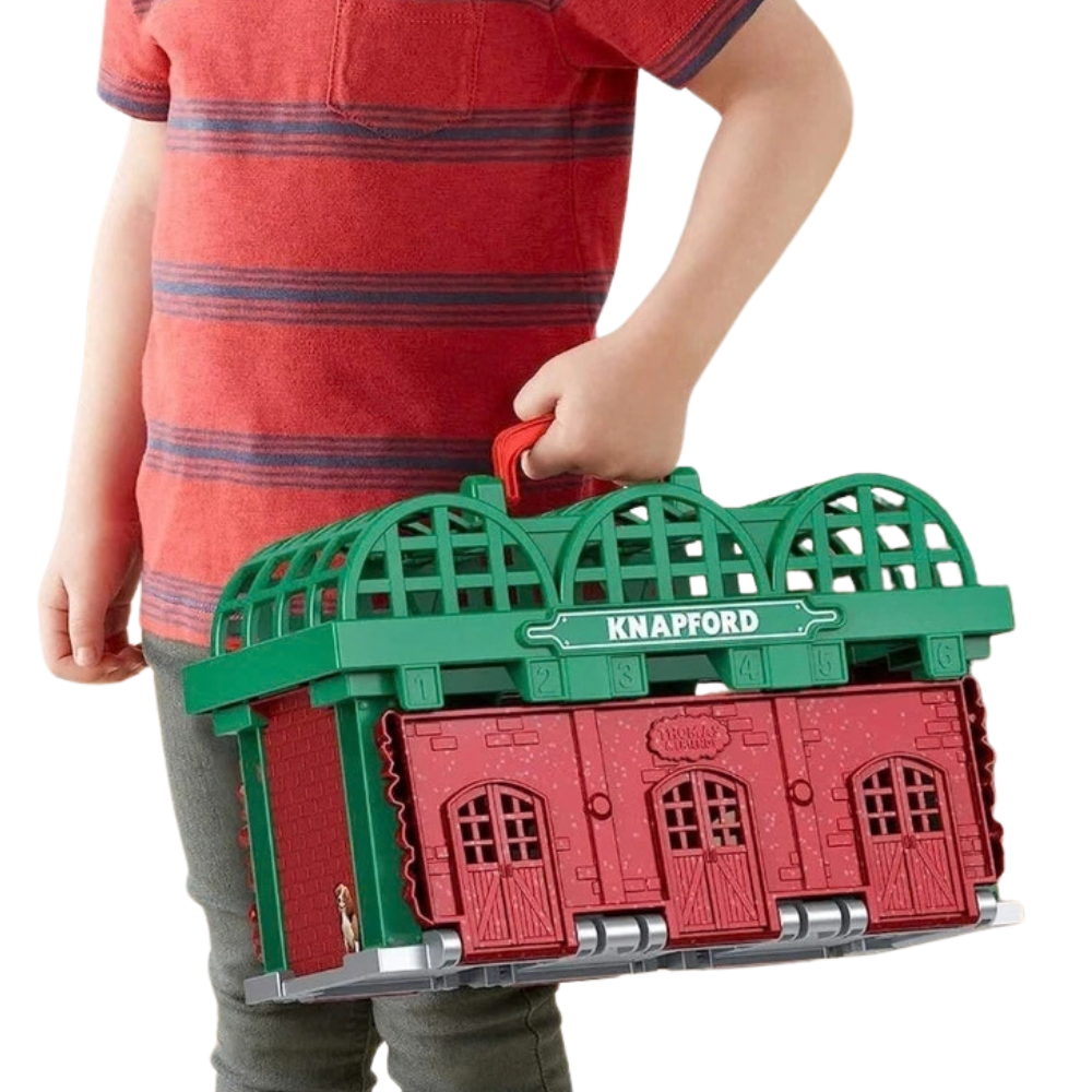 Thomas & Friends Knapford Station Push Along Train Track Playset Kids Toy 3+