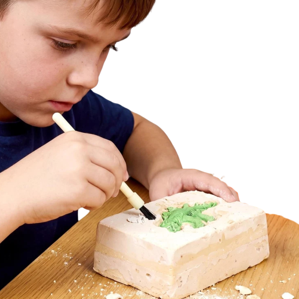 Kids Science Set 6-in-1 Experiment Kit Gemstone Dig Crystal Volcano STEM Toy