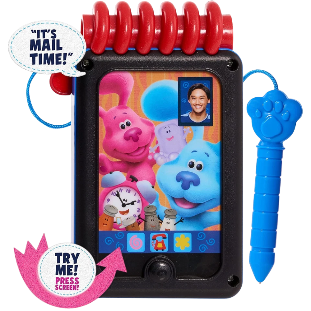 Blue's Clues & You Handy Dandy Notebook Interactive Learning Toy with Lights & Sounds