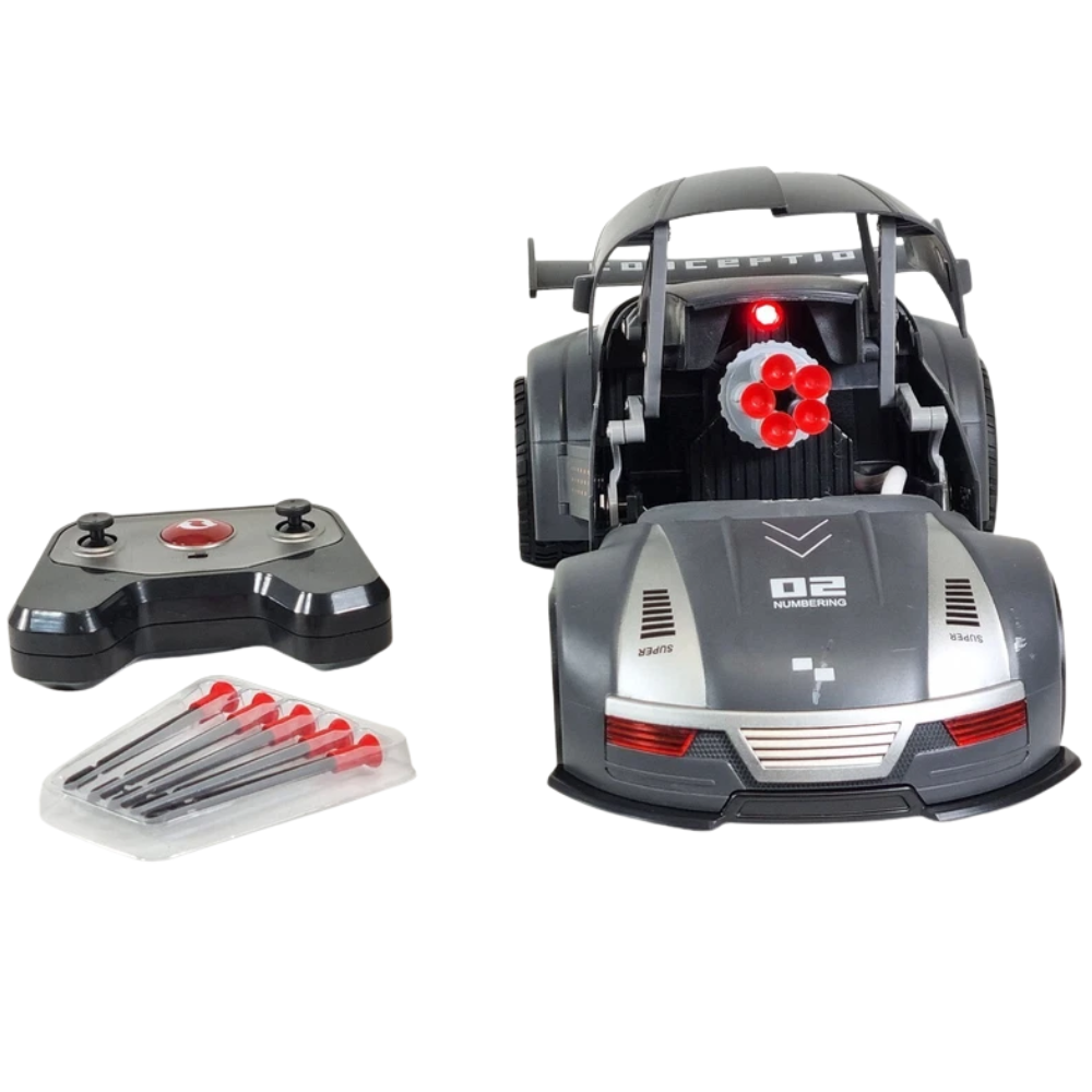 Rc Tank Drift Car Dart Firing Radio Control Off Road Buggy Truck Transforming Toy