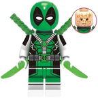 Deadpool 8PCS Mini Figures Building Blocks Set Marvel Superhero Collectible Toys UK
