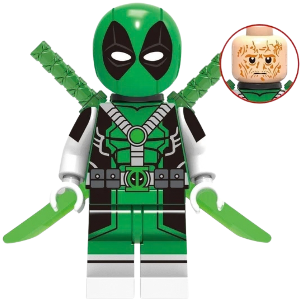 Deadpool 8PCS Mini Figures Building Blocks Set Marvel Superhero Collectible Toys UK