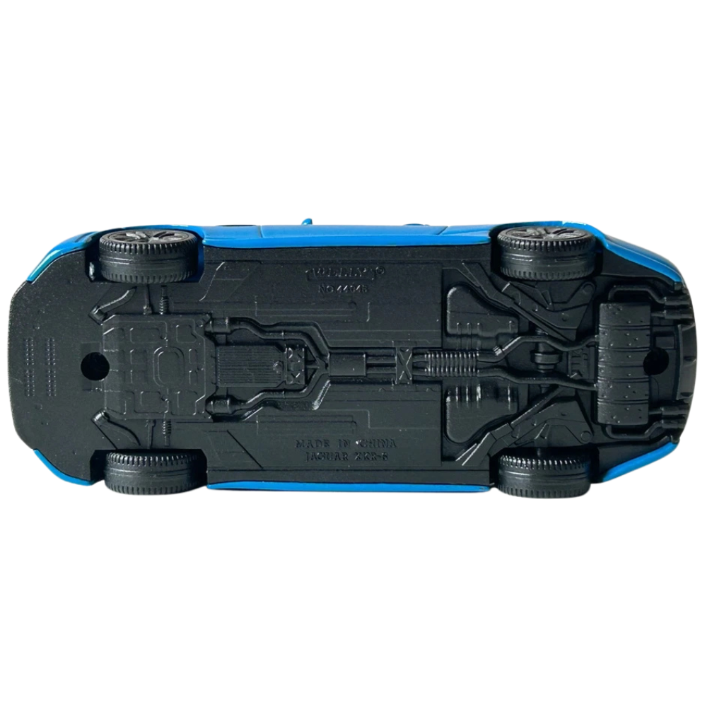 Welly Jaguar Xkr-S Blue Metal Diecast British Grand Tourer Sports Car Model Toy 1:43 Scale