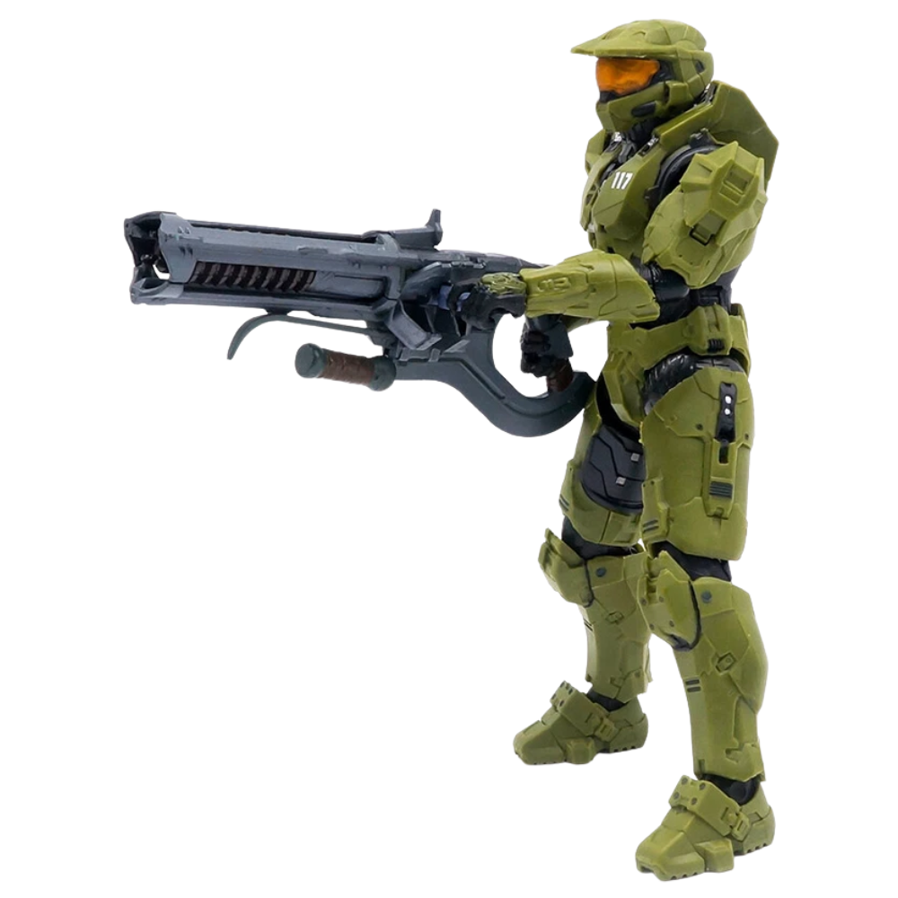 Halo 4 Master Chief Spartan 7" Action Figure Collection Model PVC Toy Green