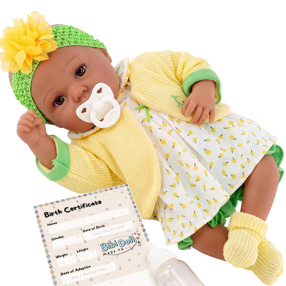 20" Reborn Baby Doll or 2-Piece Doll Clothes Set BiBi Doll Choose Your Option
