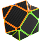 MoYu Skewb Cube Puzzle with Carbon Fibre Design Smooth Turning Magic Cube Toy for Kids Adults