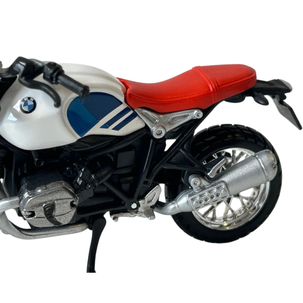 Bburago BMW R nineT Urban GS Motorcycle Diecast Model Bike 1:18 Scale German Motorbike Toy