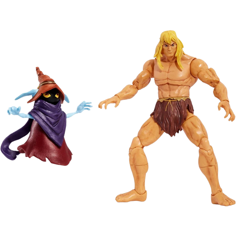 Masters of the Universe Revelation Savage He-Man Action Figure Collectible Toy