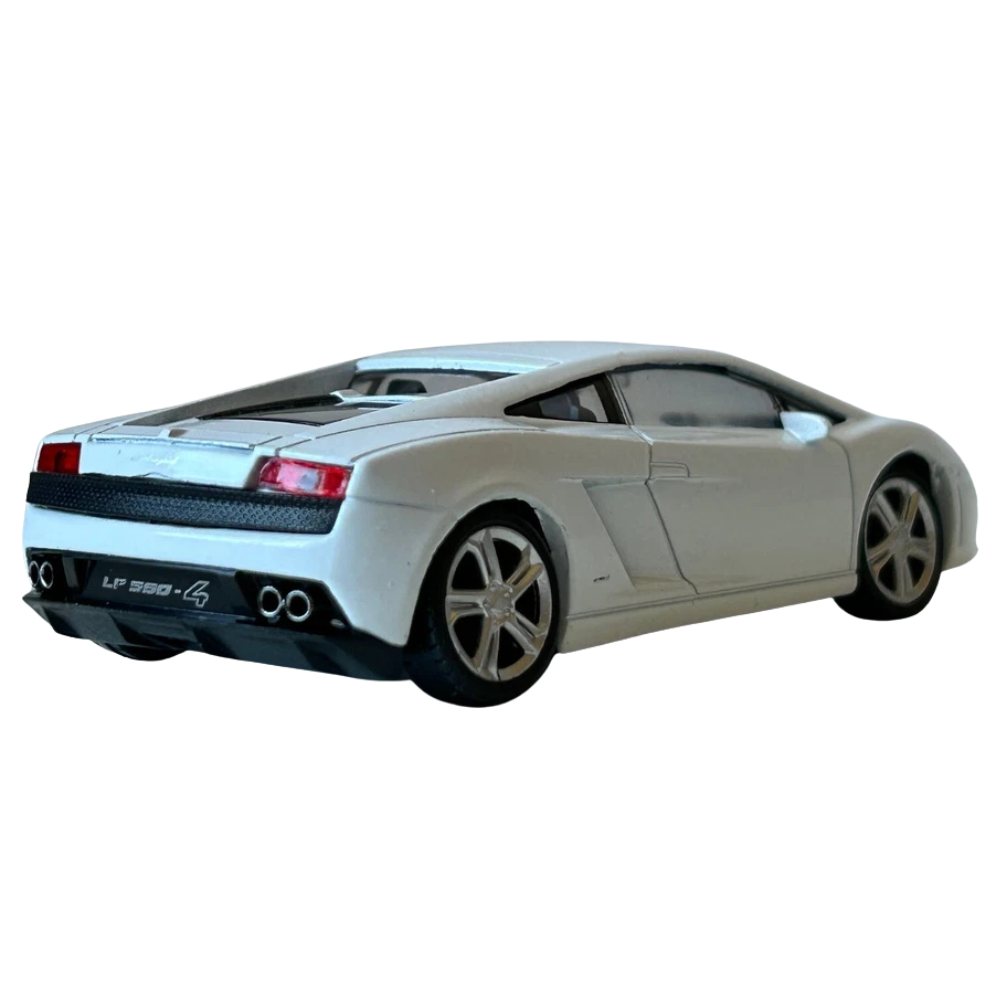 Welly Lamborghini Gallardo Lp 560 White Metal Diecast Italian Sports Car Model Toy 1:43