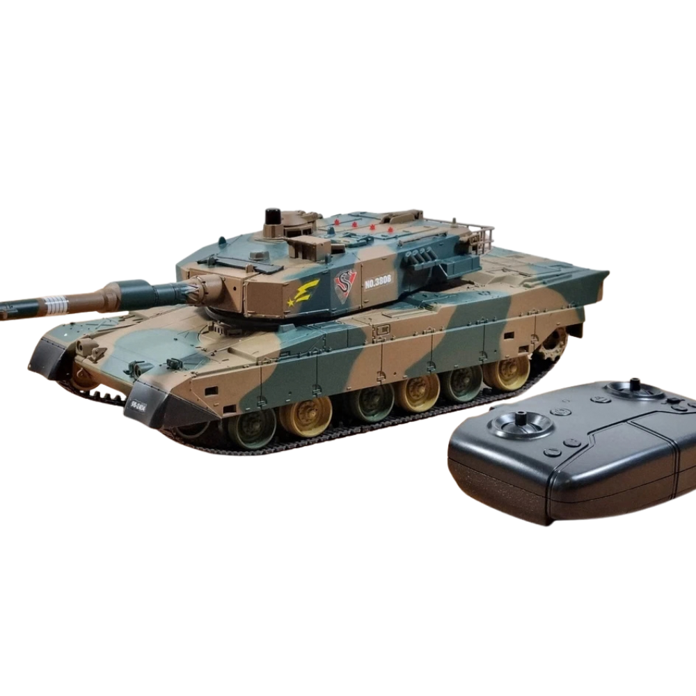 Remote Control T-90 Battle Tank RC 1:24 BB Firing Turret Lights Sound 14+