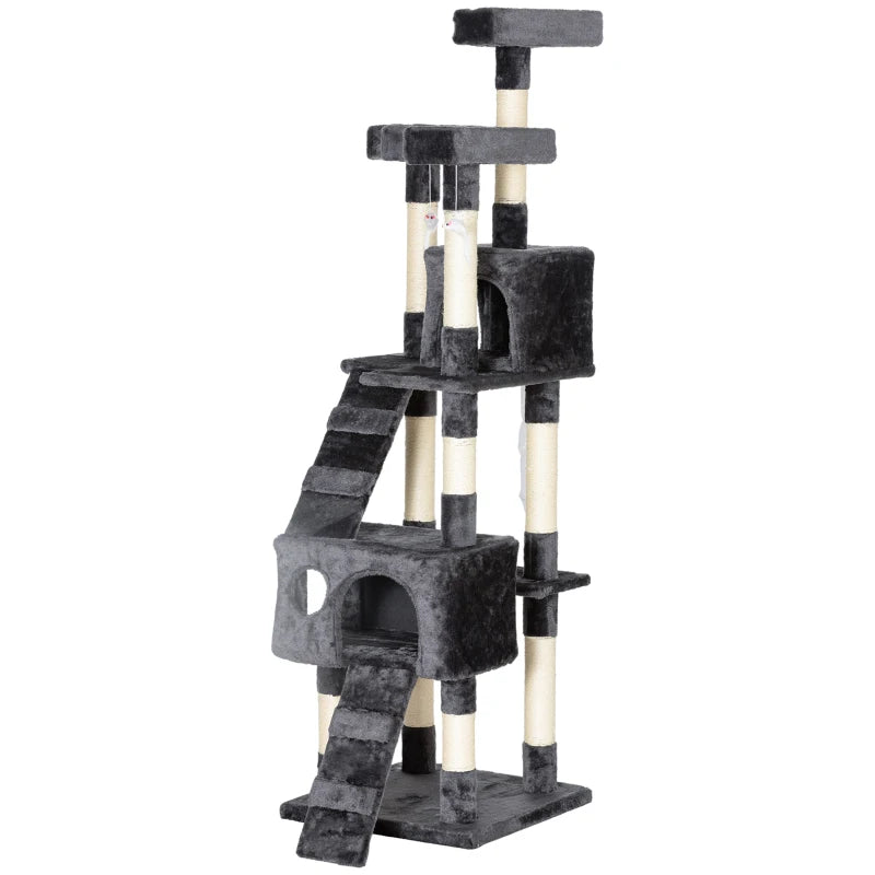 Cat Tree & Scratching Post – Multi-Level Activity Play Centre