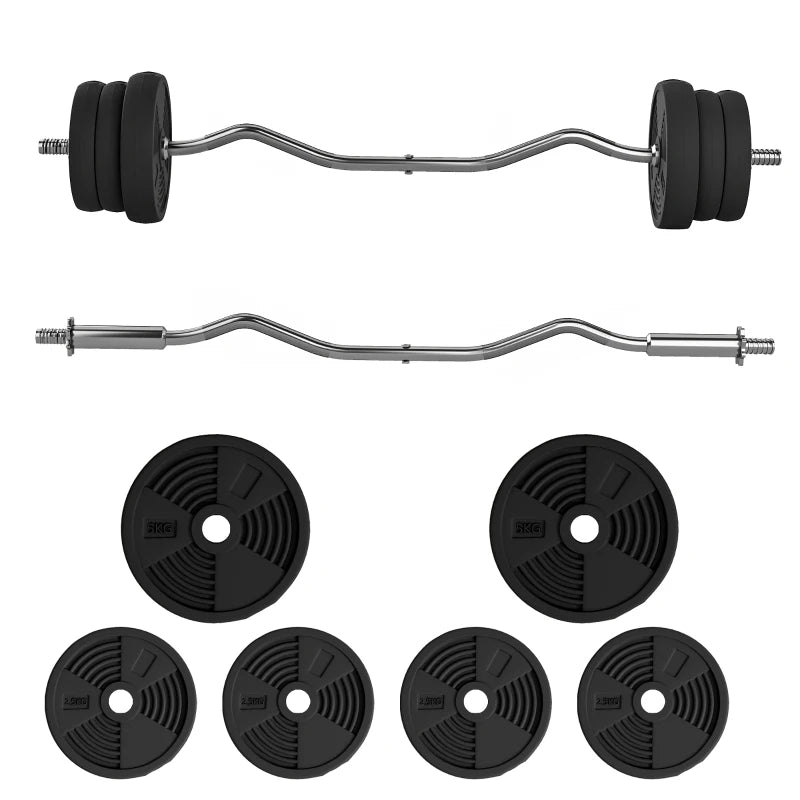 25kg Barbell Set – Weightlifting & Strength Training