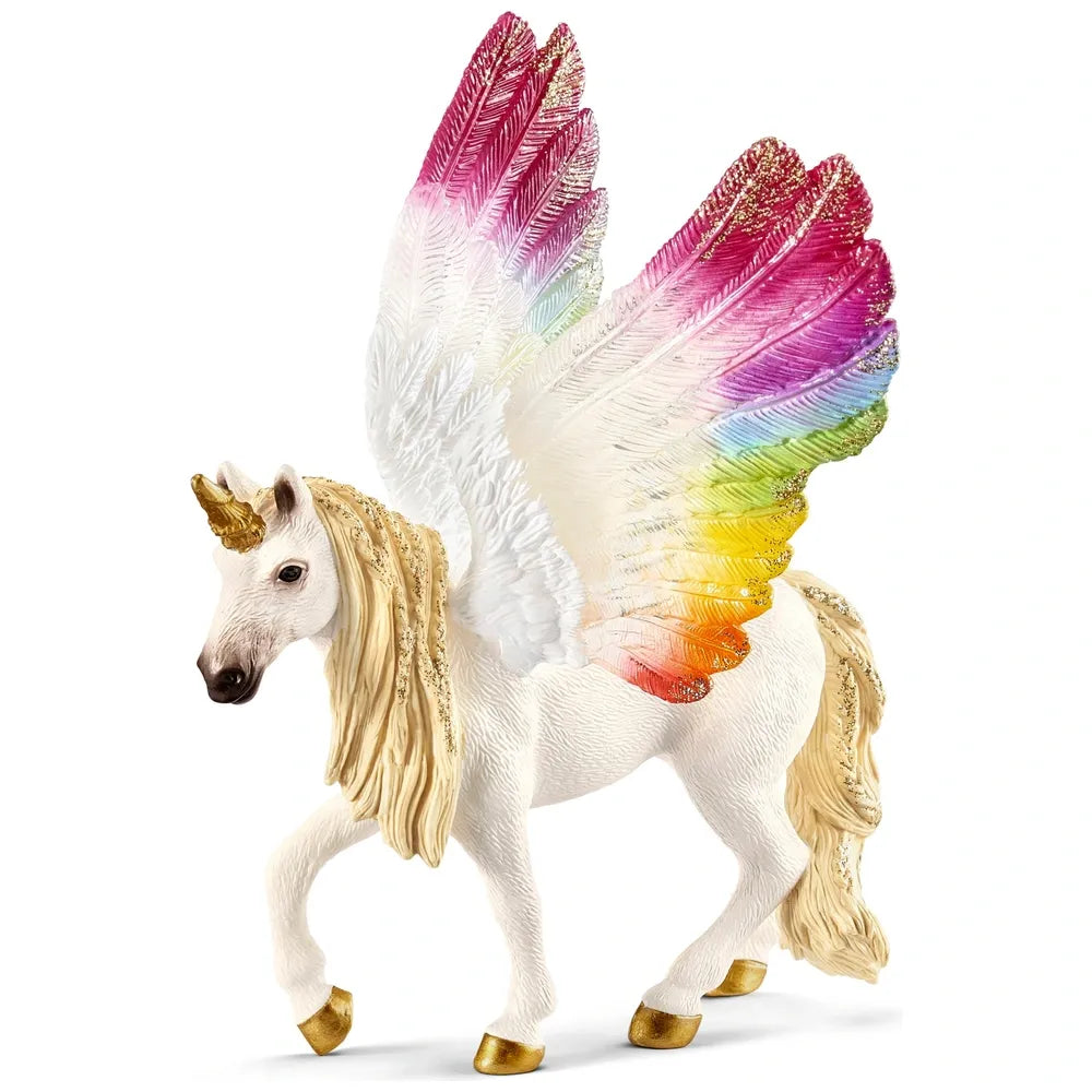 Schleich Bayala 70576 Rainbow Unicorn with Wings Collectible