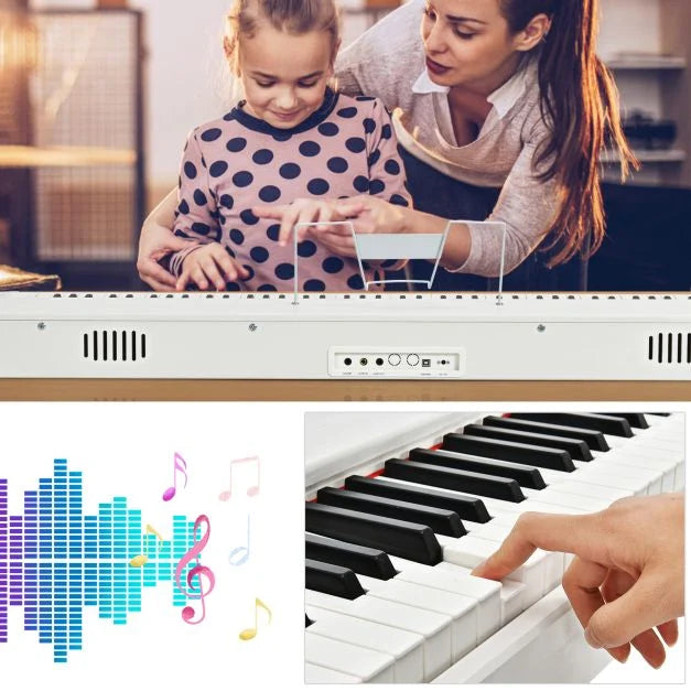 Full-Size 88-Key Weighted Digital Piano for Beginners, Kids & Adult Learners