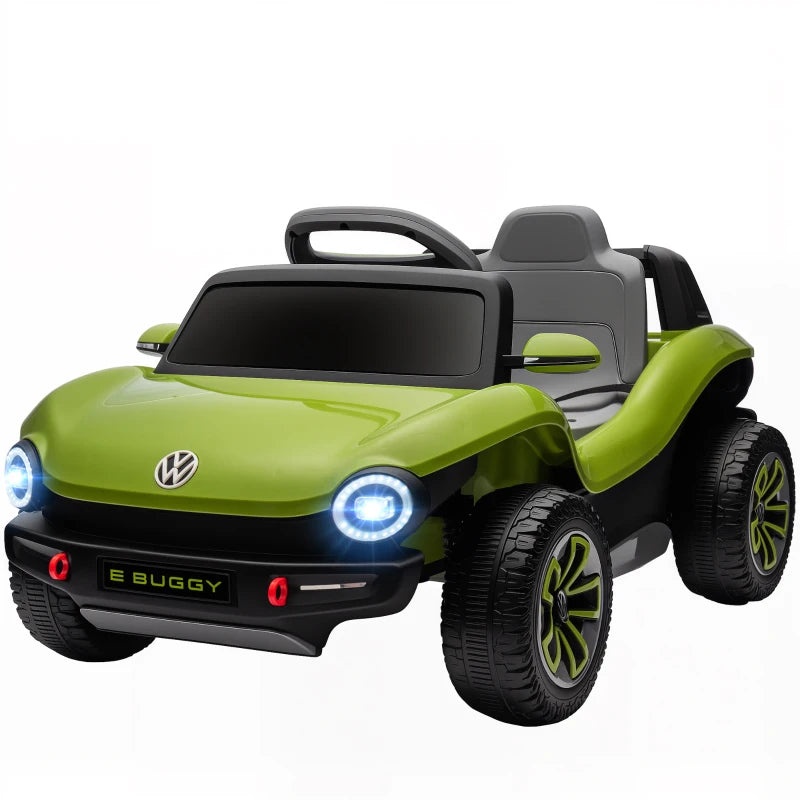 Electric Kids Ride-On Car with Remote Control, Volkswagen Licensed, Ages 3-6, Green