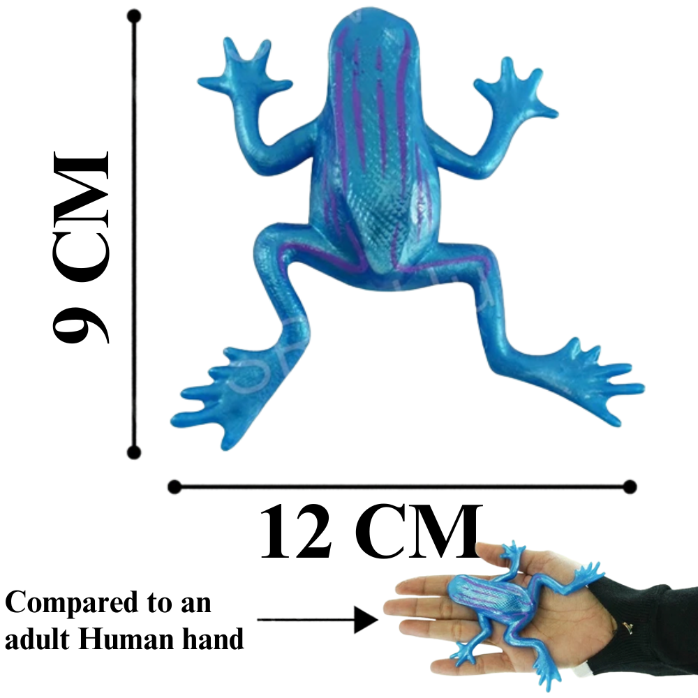Sticky Stretchy Fidget Toys Frogs Lizards Rubber Reptile Sensory Toys Kids 3+ Years