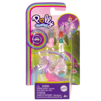 Polly Pocket Compact Playset with Micro Dolls & Metal Vehicle Mattel Gvm22 / Hkv55