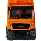 RMZ City MAN TGS Garbage Service Truck with Bin 1:64 Scale Diecast Model Toy