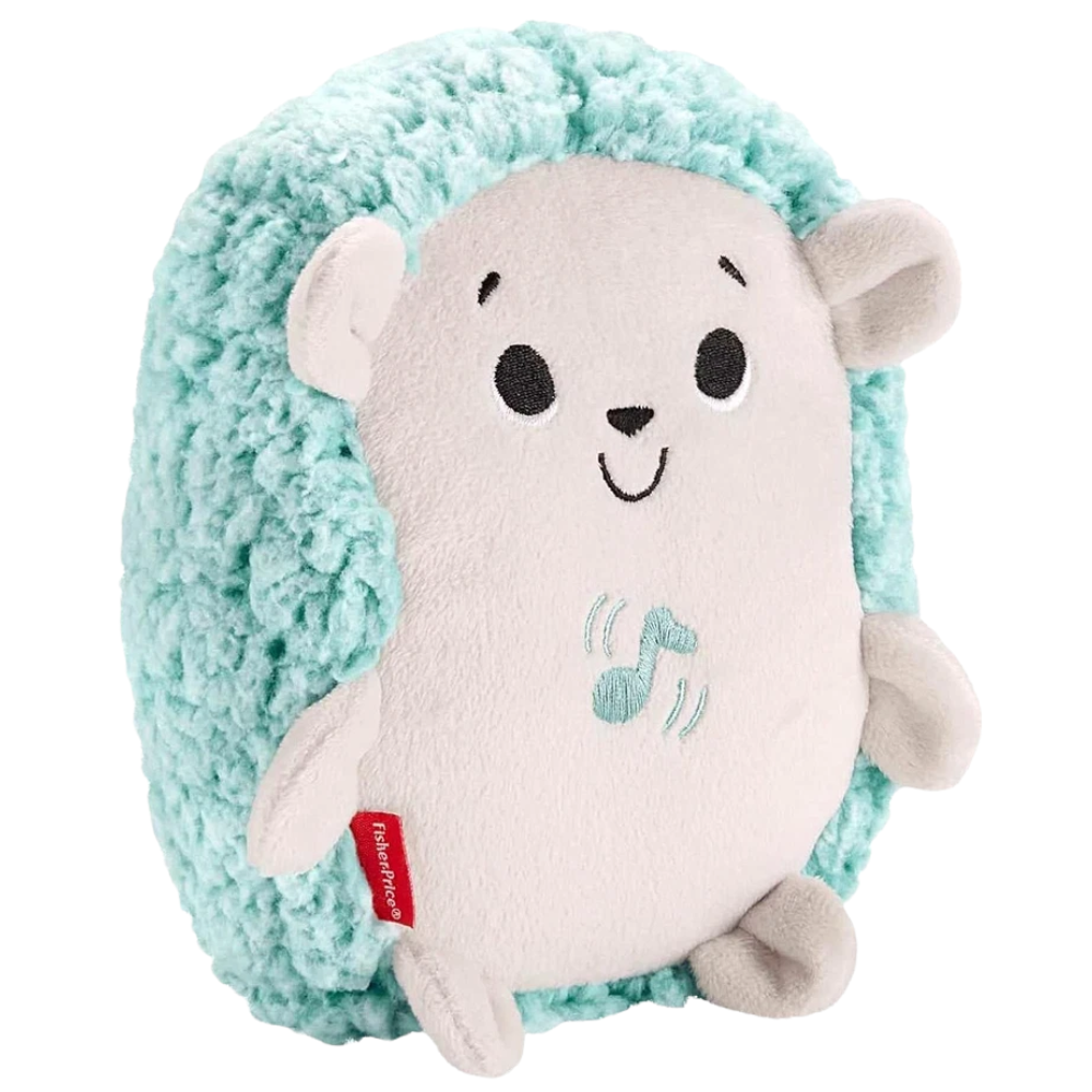 Fisher-Price Calming Vibes Hedgehog Soother Baby Sound Machine Plush Toy for Sleep & Comfort