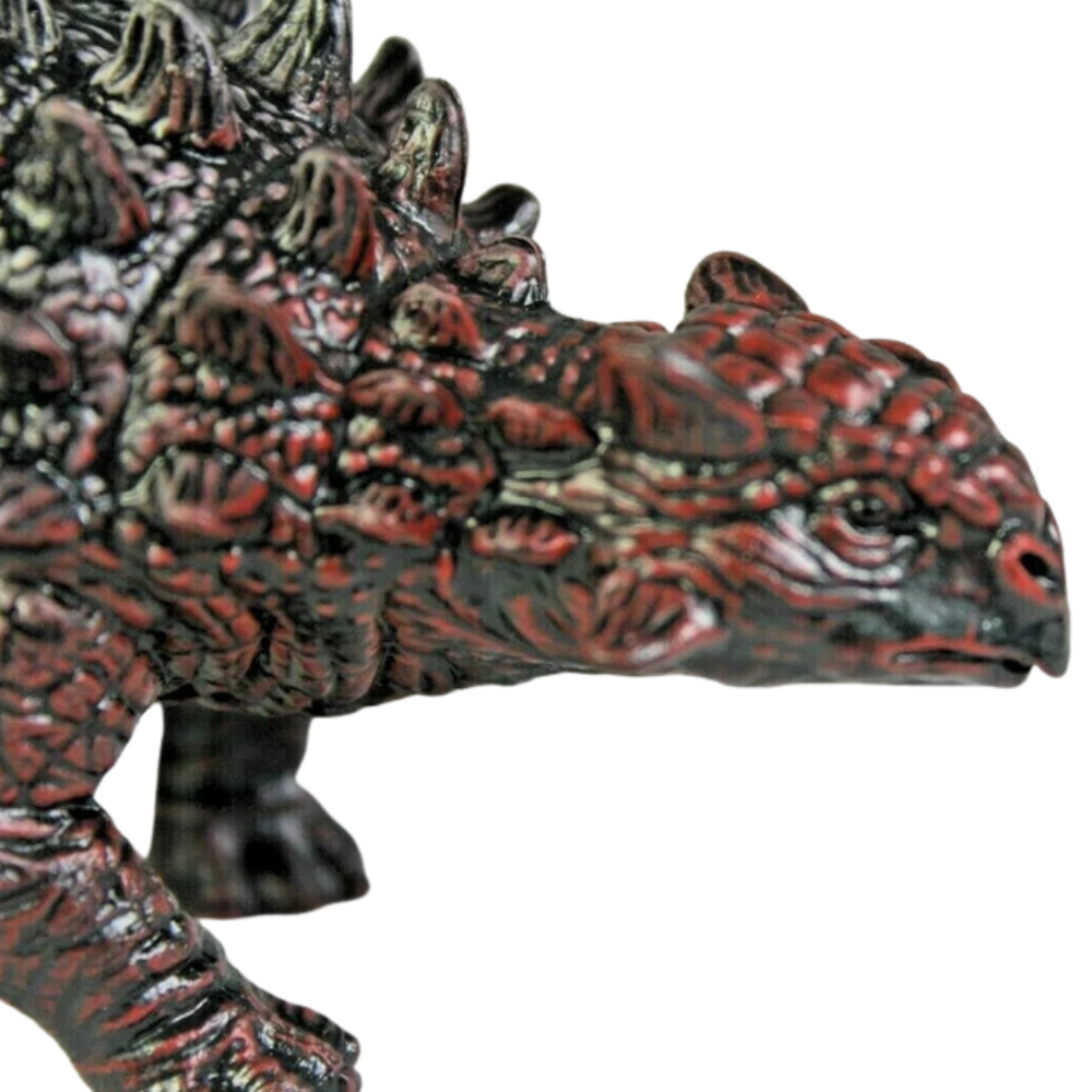 3 Pcs Dino Rhino Toys Styracosaurus Fighting Rhinos and Saichania Dinosaur Referee Play Set