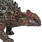 3 Pcs Dino Rhino Toys Styracosaurus Fighting Rhinos and Saichania Dinosaur Referee Play Set