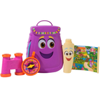 Dora the Explorer My Adventure Backpack Playset Interactive Toy with Map Binoculars Compass 20.3cm