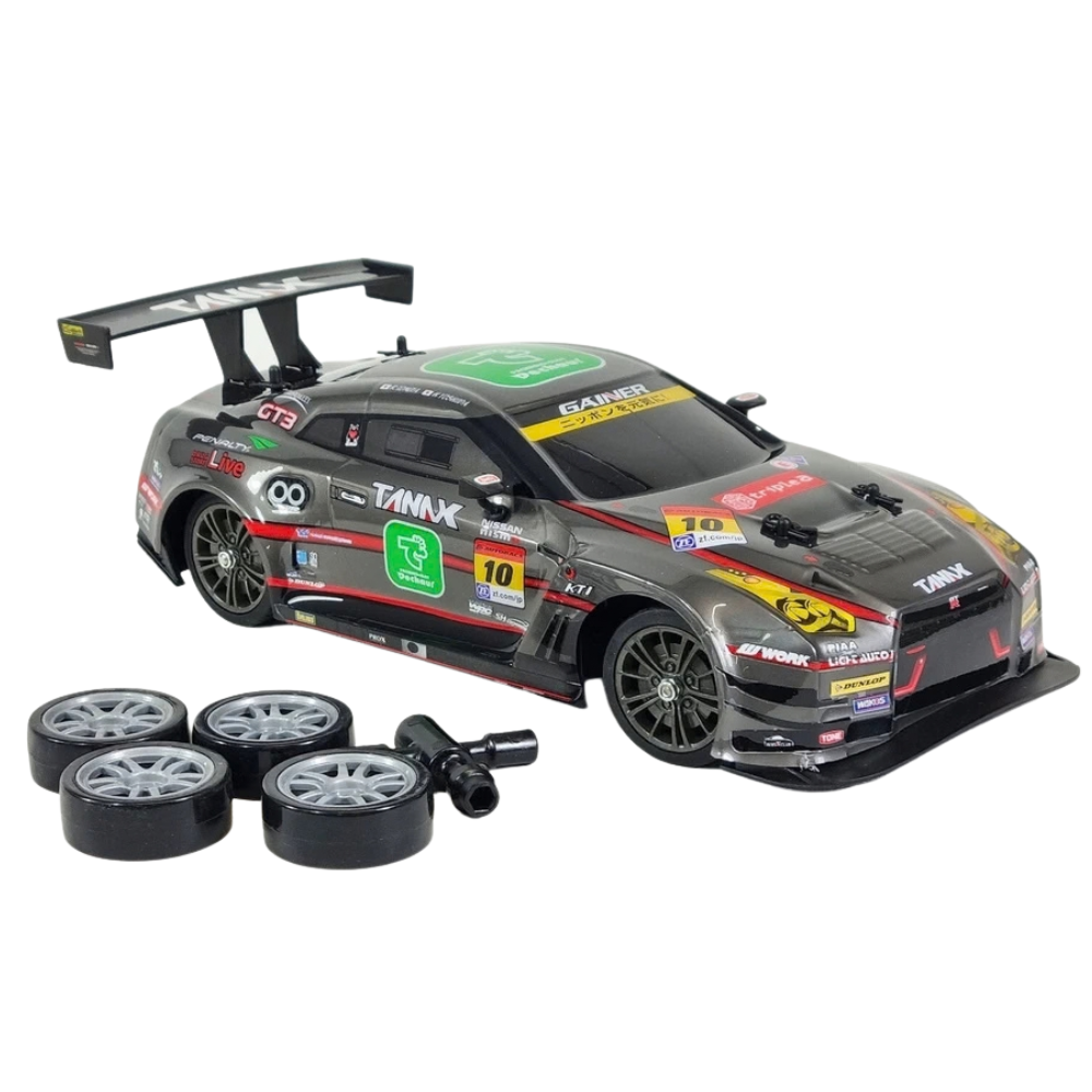 Nissan GTR Gainer Tanax RC Drift Car 1:16 4WD 2.4GHz Racing Car Kids 6+