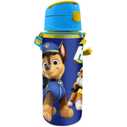 Back to School Kids Aluminium Flask 600ml Push Button Hot Cold Water Bottle