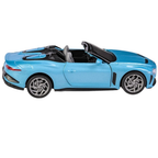 MSZ Bentley Mulliner Bacalar Blue 1:34 Scale Diecast Model Car Toy with Opening Doors