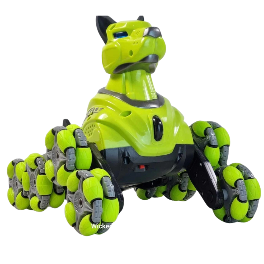 Remote Control Robot Stunt Dog Rc 8wd Drift Dancing 2.4ghz Transformer Toy Kids Gift Age 5+ Uk