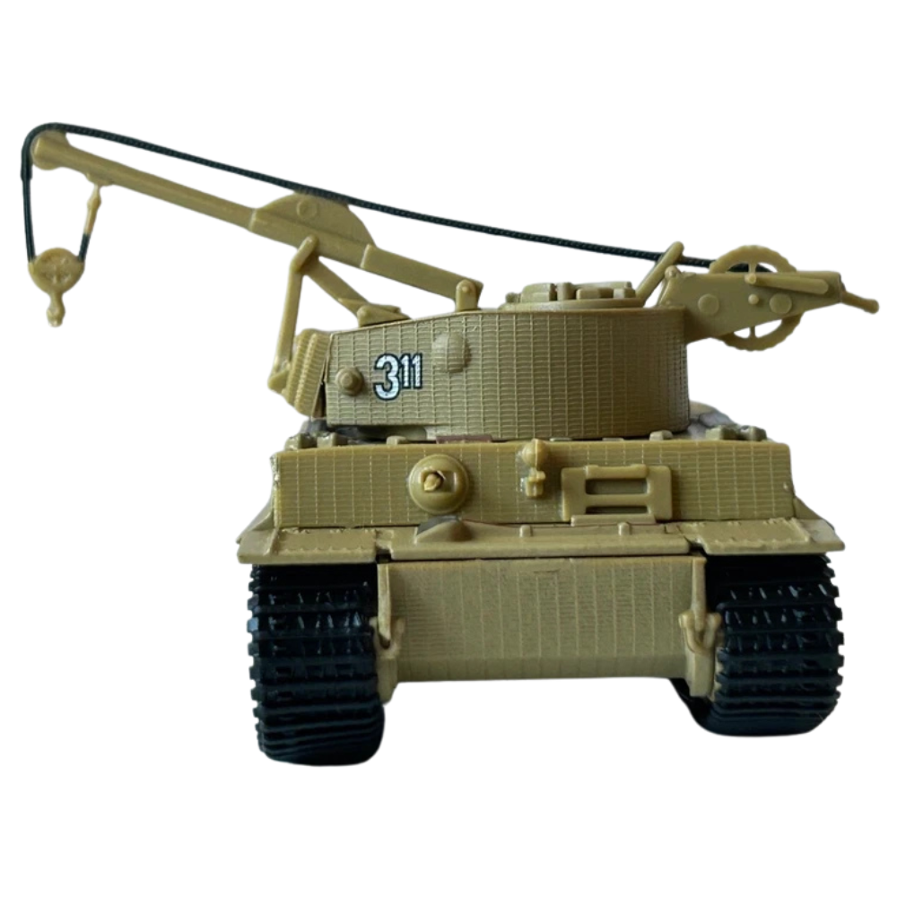 Bergepanzer Tiger 1944 German Wehrmacht Diecast Military Tank Model 1:72 Scale Collectible