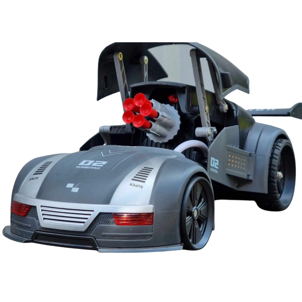 Rc Tank Drift Car Dart Firing Radio Control Off Road Buggy Truck Transforming Toy