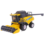 Toyland 26cm 1:32 Scale Yellow Combine Harvester Friction Powered Farm Toy 3+