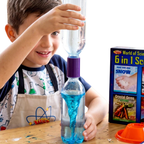 Kids Science Set 6-in-1 Experiment Kit Gemstone Dig Crystal Volcano STEM Toy