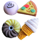 24x Packets Kids Novelty Erasers Stationery Pinata Party Bag Toys
