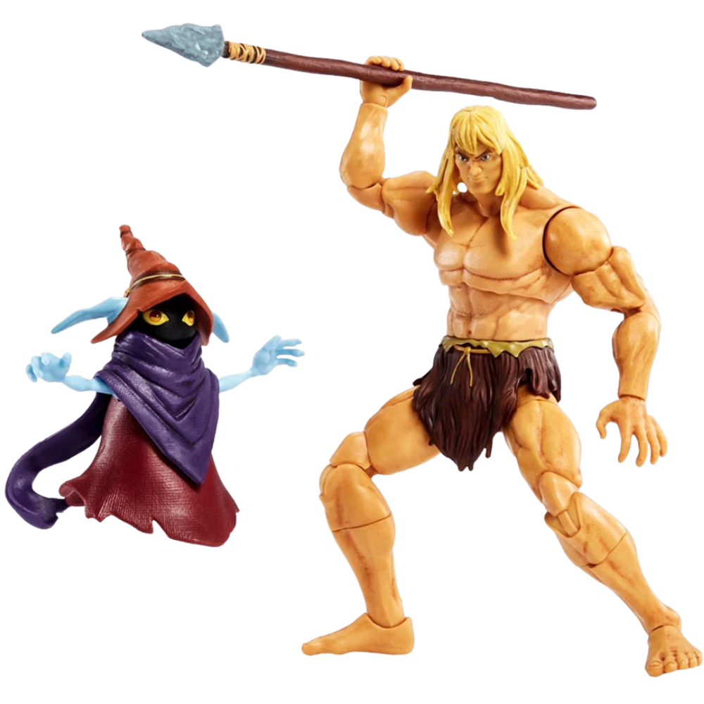 Masters of the Universe Revelation Savage He-Man Action Figure Collectible Toy