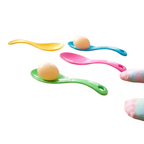 Kids Egg & Spoon Race Game Set 4 Pcs Outdoor Garden Sports Day Party Toy