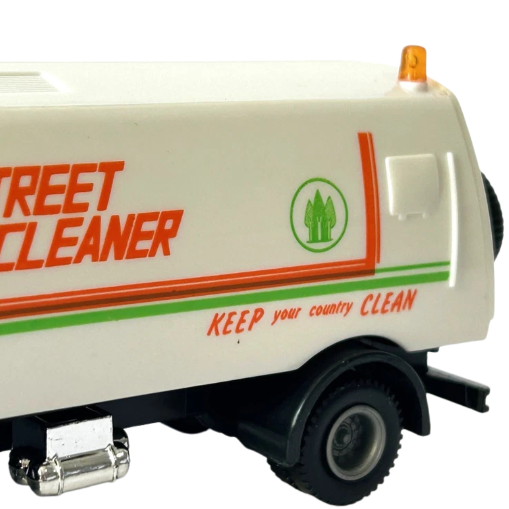 Welly Street Cleaner Lorry Truck Diecast Model Toy White Urban Vehicle 1:43–1:60 Scale