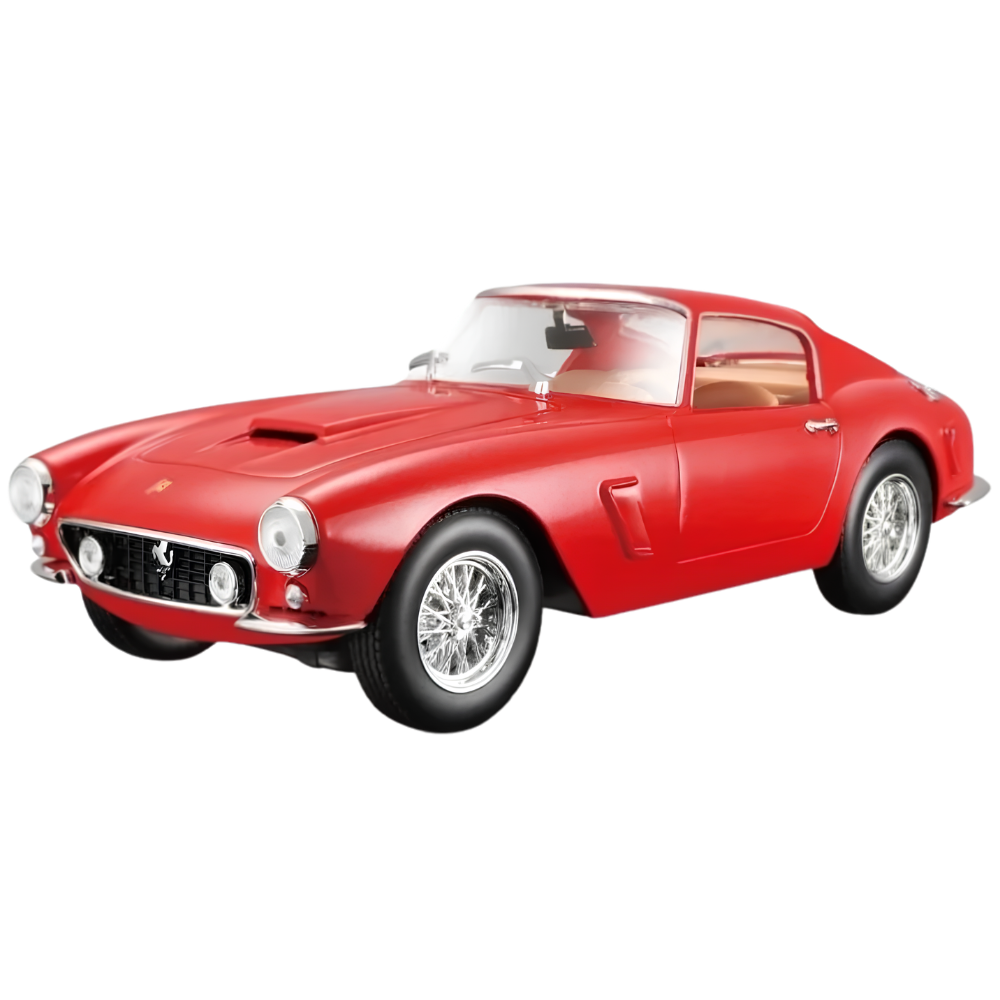 Bburago Ferrari 250 GT Berlinetta Passo Corto 1:24 Scale Red Diecast Model Car