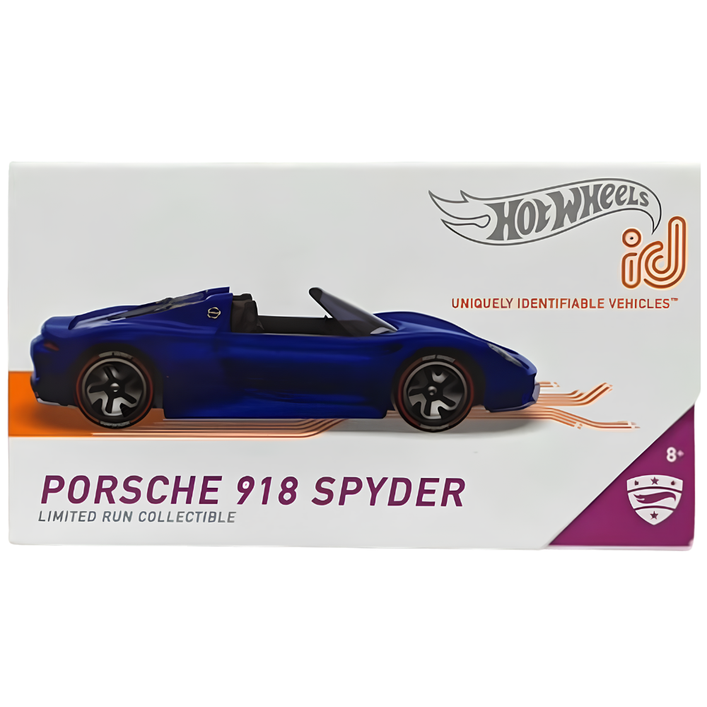 Hot Wheels iD 1:64 Porsche 918 Spyder Collectable Boxed Diecast Car New 8+
