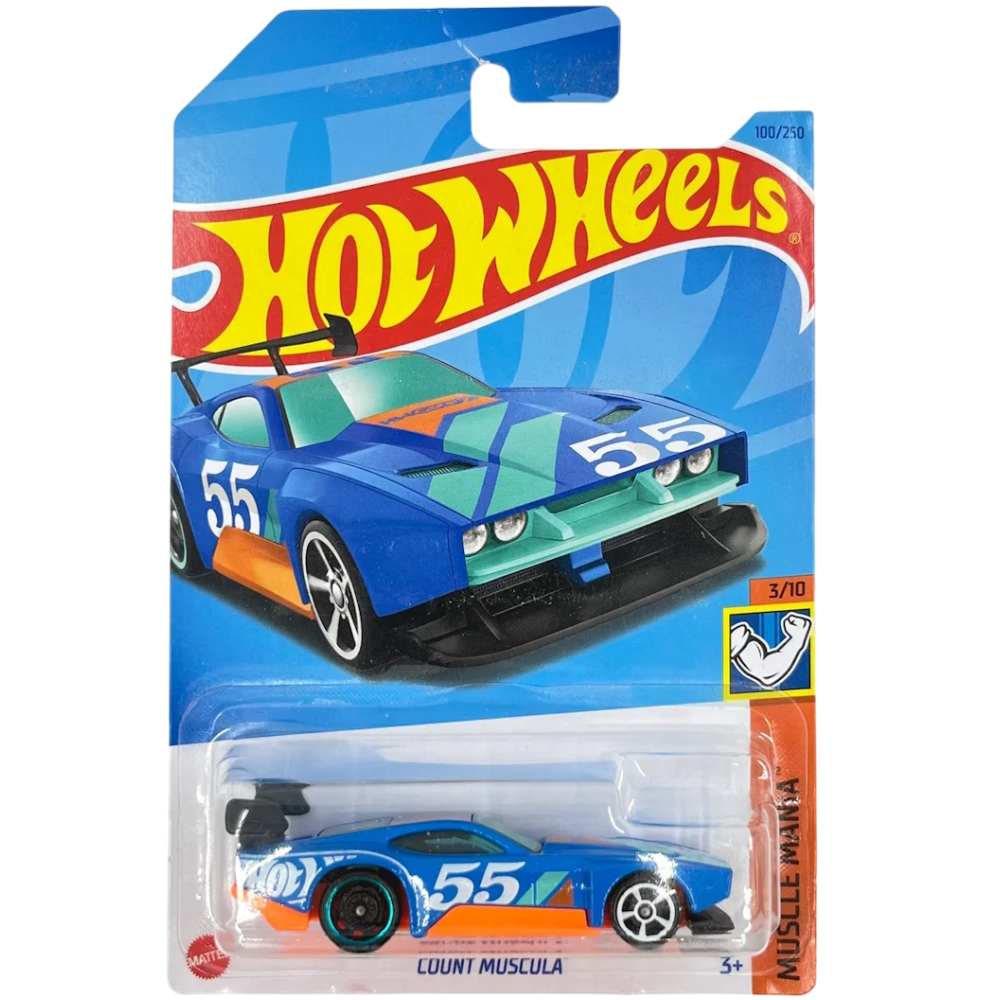 Hot Wheels Count Muscula Die-Cast Vehicle Collectable Toy Car Gothic Monster Design