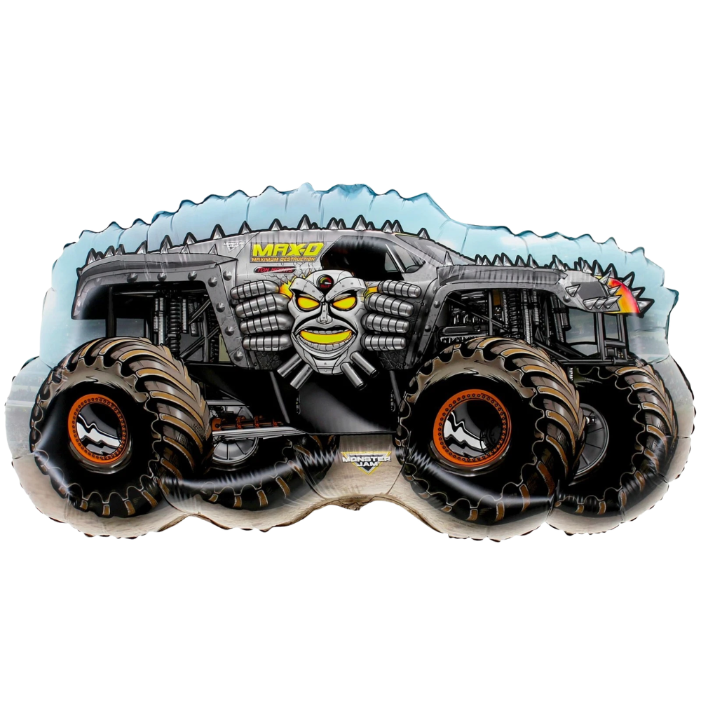 Toyland Monster Jam Max D Foil Balloon 85cm 33 Inch Monster Truck Party Decoration Helium